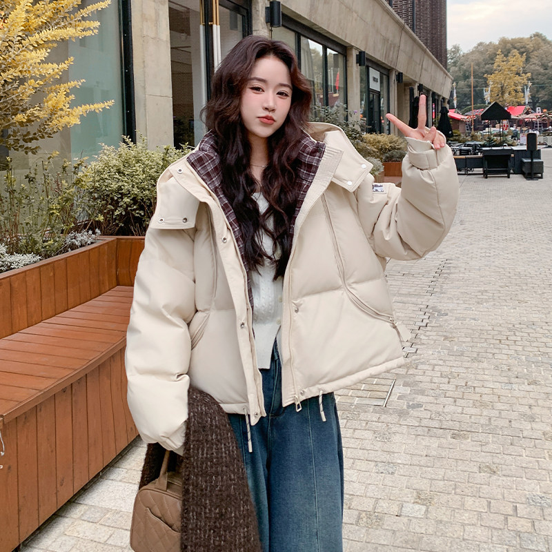 【新品现货】B228-A666蛋白皮50绒皮衣加厚羽绒服P270K408，女装羽绒服，浙宝228