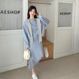 【现货】2026春款卫衣+半身裙两件套装B228-A609-P150控218，女装套装/套裙，浙宝228