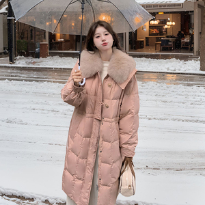 雪景图【主推数据好现货】 50绒大毛领羽绒服228-A508-P270控398图片