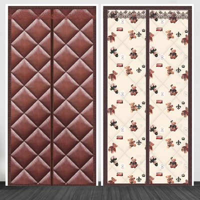 PU印花2023加厚保暖棉门帘