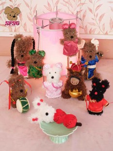 SFSG x 新春游园会系列棕色潦草小狗挂礼物新年2025年冬季新品