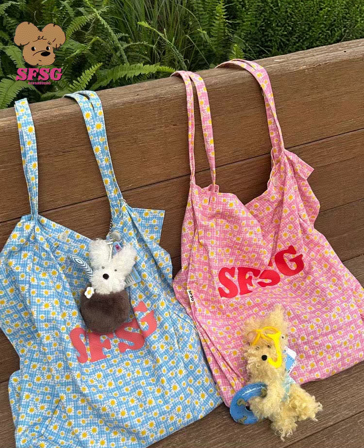 SFSG x 雏菊印花系列包袋多色LOGO单肩包度假清新礼物新品