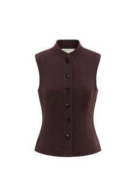 SAMUEL GUI YANG 26春夏系列 WAIST GONG TCOA新中式立领马甲 W13