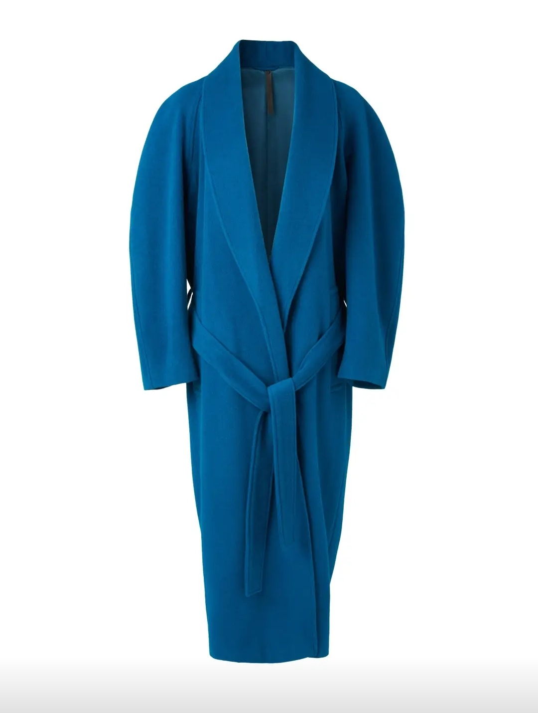 ENRICO BORINO · VATICAN COAT立体结构浴袍式羊毛大衣