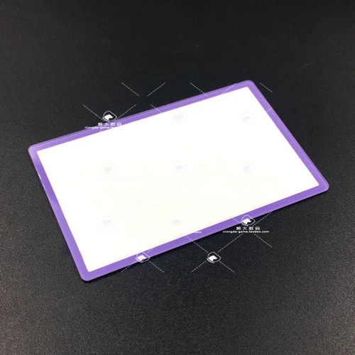 2ds верхний экран зеркальный стеклянный экран гарантию цветовой рамки 2ds Sharp Screancration -Устойчивый внешний экран с клейкими аксессуарами