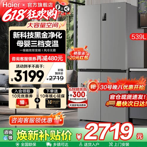 大容量空间 一级能效 黑金净化