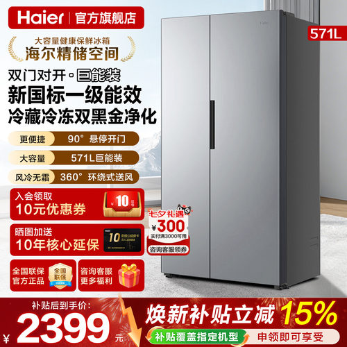 一级能效 黑金净化 571L巨能装