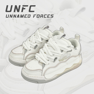 夜光荧光UnnamedForce 国潮OG增高滑板鞋 unfc云朵面包鞋 男女情侣款