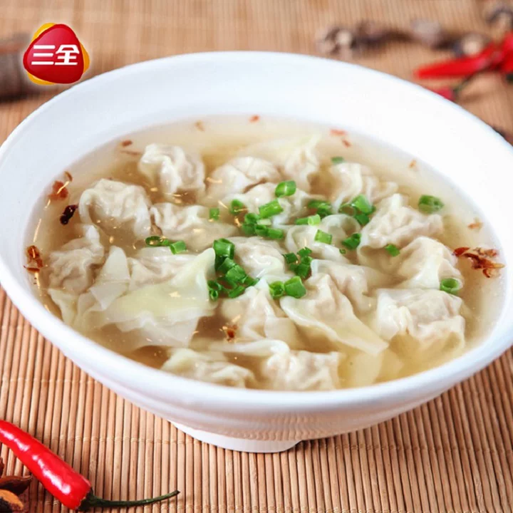 三全快厨小馄饨210g虾仁猪肉小云吞肉燕儿童早餐半成品速食含料包