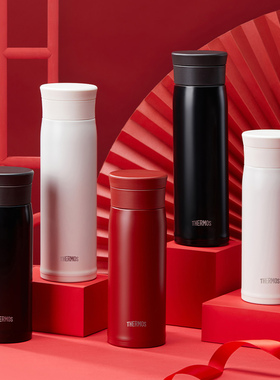 膳魔师保温杯男女士便携创意泡茶不锈钢水杯子JMZ350/480定制刻字