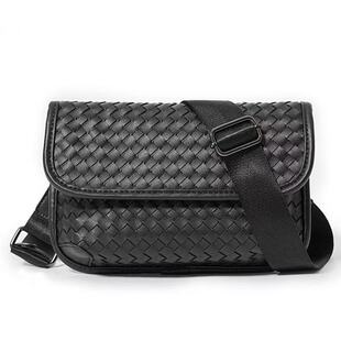 斜跨包单肩包 编制纹韩版 新款 单肩包时尚