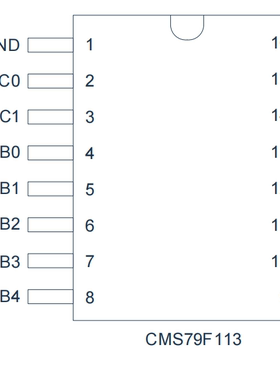 中微cms79f113中微芯片 库存现货只做批量