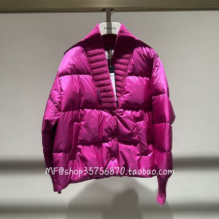 ZCY朱崇恽2026春正品 短款羽绒服C1GB1504Y玫红 C1GB1503Y卡 4680