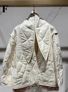 MF玛菲 2025春 两面穿 纯色 棉衣短外套A1FZ10518 6480掌柜推荐