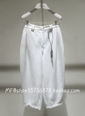 ZCY朱崇恽2025冬专柜正品 经典 廓形 简约休闲裤C1FZ40765 4280