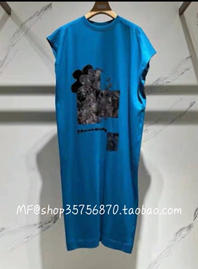 MF玛菲~2024夏季专柜正品 纯棉 T恤 印花 连衣裙A1EG26466 2480