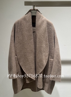 ZCY朱崇恽2025冬专柜正品 羊驼毛中长款 毛呢外套C1FZ40588 12800