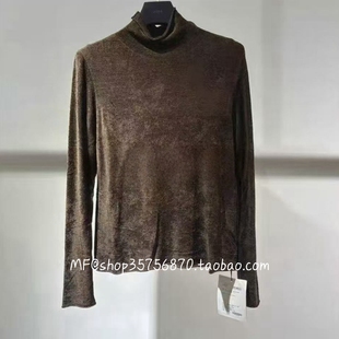 AUM奥姆2025冬专柜正品 锦纶+粘纤 高领针织打底衫M1FZ4S41M 1480
