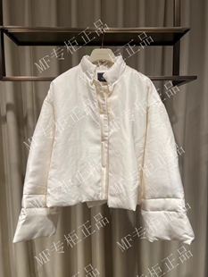 专柜正品 ZCY朱崇恽~2023冬鹅绒 立领 短款羽绒服C1DE4214Y原6980