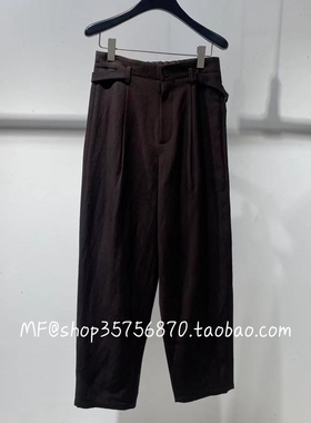 AUM奥姆2025冬专柜正品 新款 松紧腰 休闲西裤M1FZ41185 2980