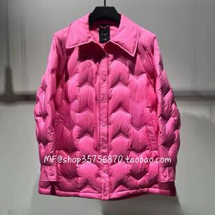 AUM奥姆~2024春专柜正品 鹅绒 轻薄压纹宽松羽绒服外套M1EG1951Y