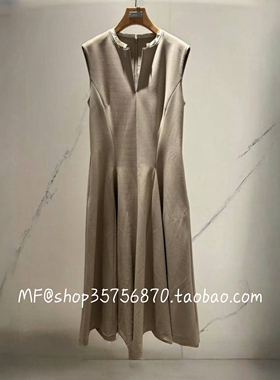 MF玛菲正品 2025秋 羊毛布 A版 洋装 大摆连衣裙A1FZ32726 5280