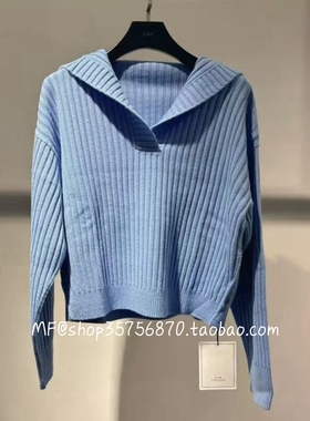 AUM奥姆2025冬专柜正品 羊毛 海军领 休闲针织毛衣M1FZ4SC3M 2480