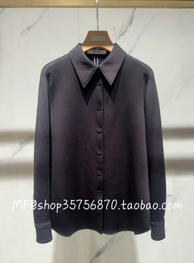 MF玛菲2025秋季专柜正品 聚酯纤维+氨纶 长袖衬衣A1FZ32189 1980