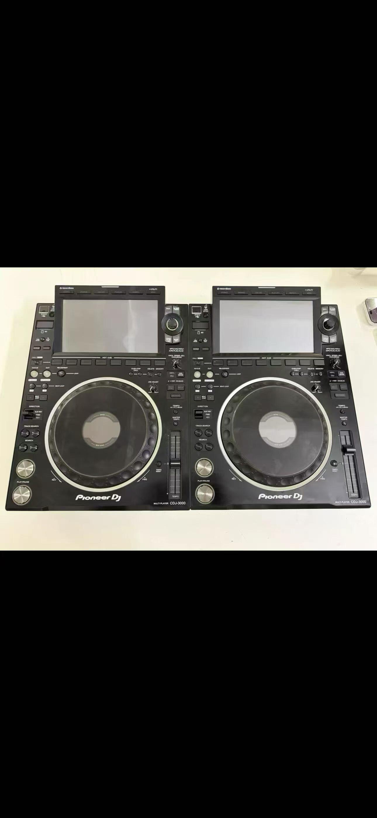 先锋CDJ3000打碟机 九成新 两台 专业DJ播放器 酒吧夜店设备