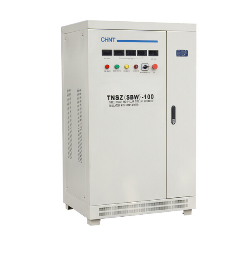 正泰220V补偿型柱式自动稳压器TNDZ(DBW)-75KW/100KW/150KW/200KV