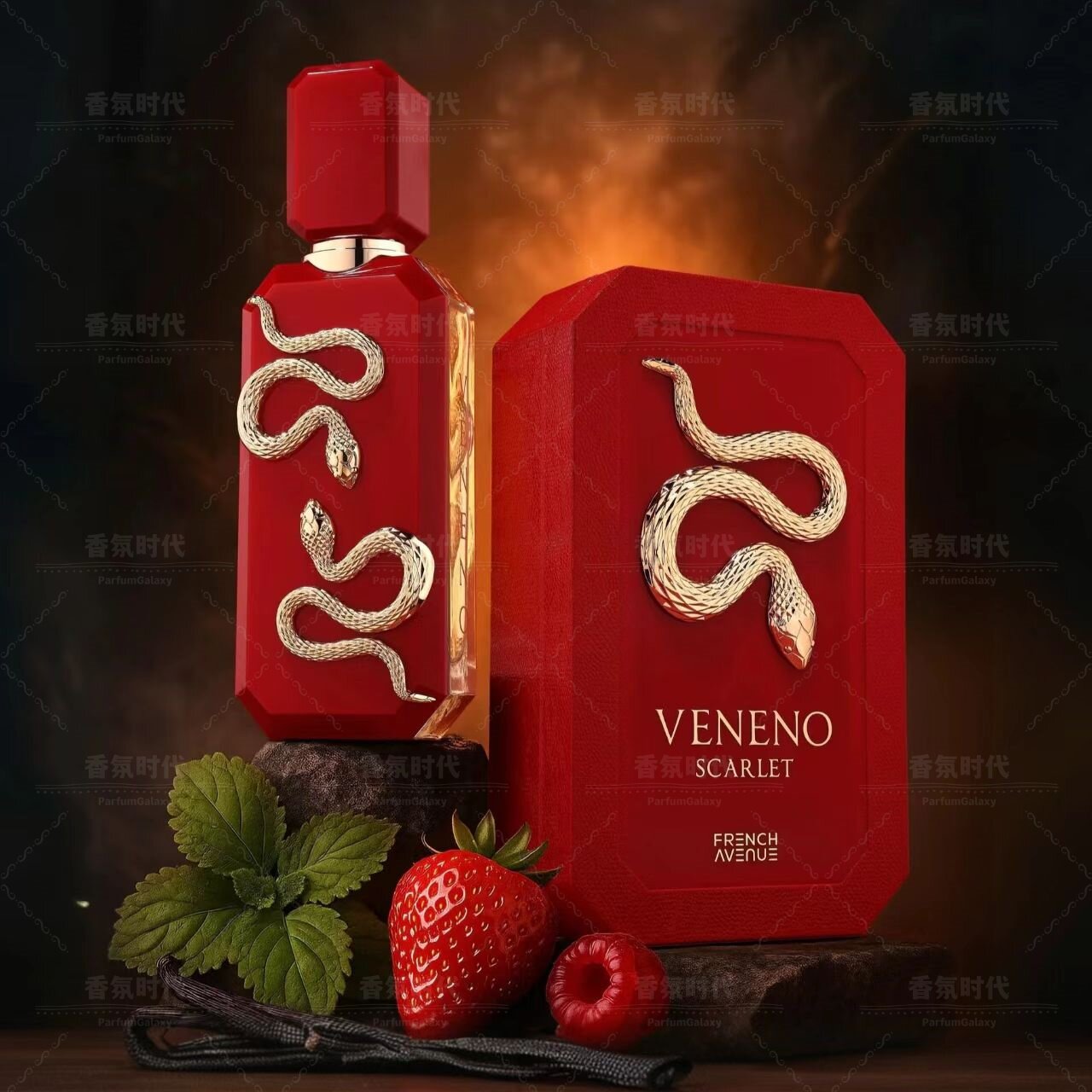 法国大道French Avenue Veneno Scarlet Bianco中东迪拜男女香水图片