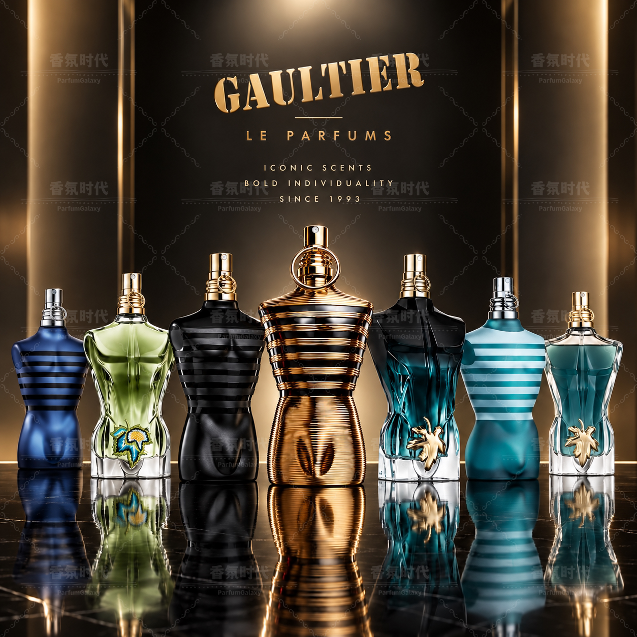 高缇耶裸男Gaultier Nude Men Male Elixir Beau 男士中性浓香水