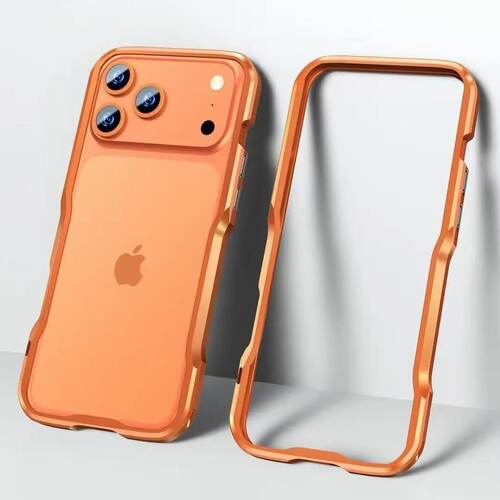 适用于iPhone苹果18promax手机壳利刃16plus金属边框17Pro裸机13新款感防摔12/11散热镂空15Pro裸机金属边框