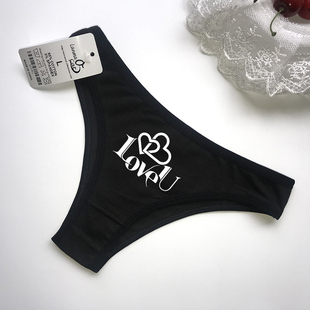 女内裤纯棉抗菌全棉三角裤少女中腰性感大码底裤sexy underwear