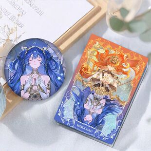 鸣潮尤诺奥古斯塔流沙麻将吧唧徽章亚克力砖精美桌面立牌生日礼物