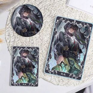 鸣潮仇远周边亚克力砖章立牌学生生日礼物流沙麻吧唧徽