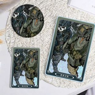 使命召唤幽灵柯尼格周边流沙麻将吧唧收藏亚克力咕卡套装徽章摆件