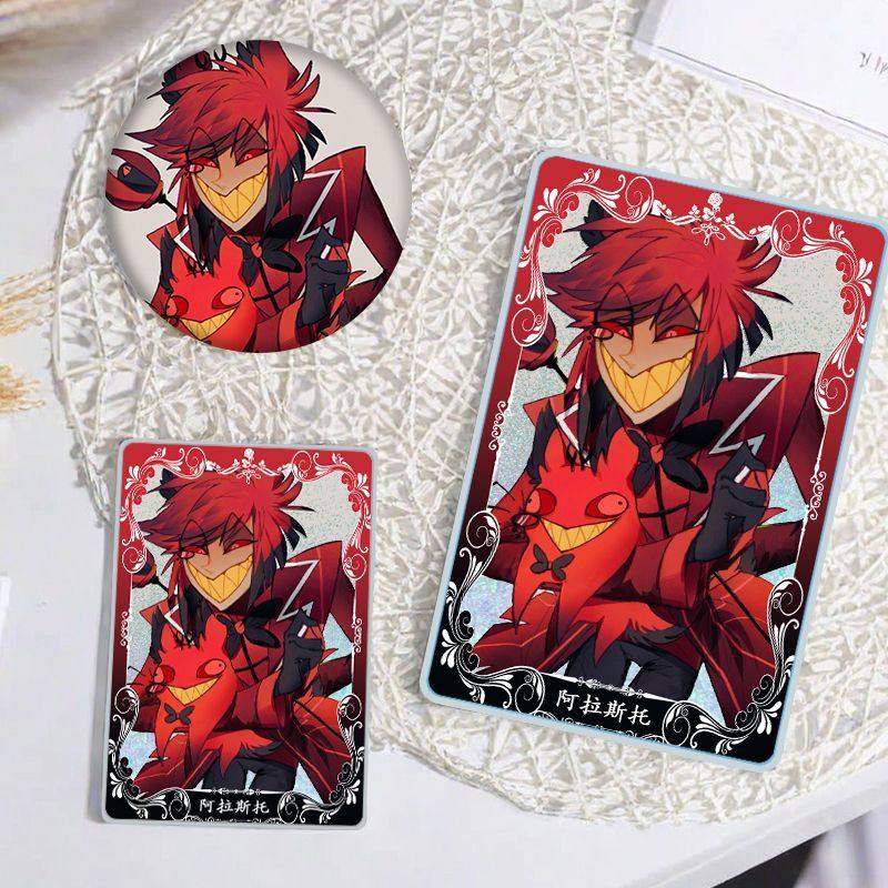 地狱客栈阿拉斯托流沙麻吧生日礼物亚克力砖立牌学生唧徽章周边