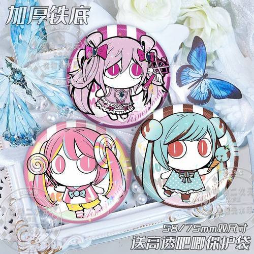 匹诺曹p暧昧酱q版同人周边吧唧徽章日谷底二次元胸针装饰挂件礼物