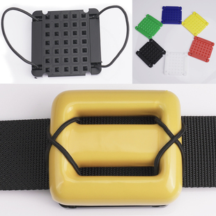 侧挂 DIY快拆配重固定铅块安装板背飞BC配件干衣适用 WATERSCUBA