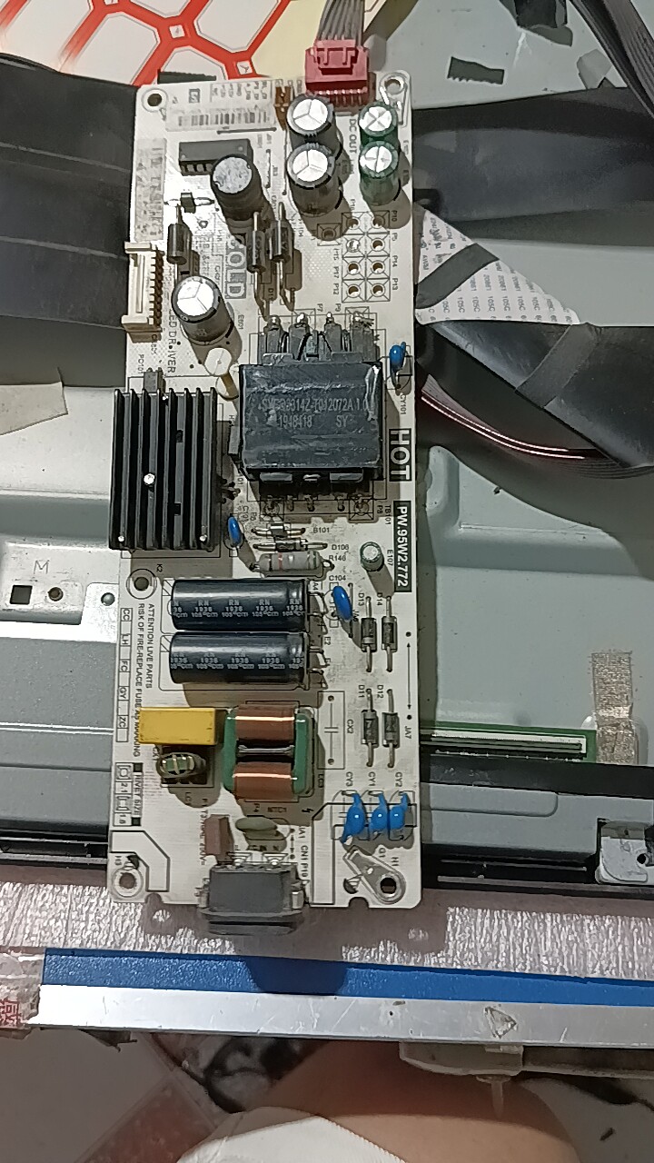 拆机原装TCL55L680液晶电视机电源板PW.95W2.772型号接口一样可用