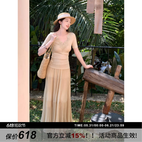 SYT自制澳洲天丝羊毛蕾丝T恤上衣