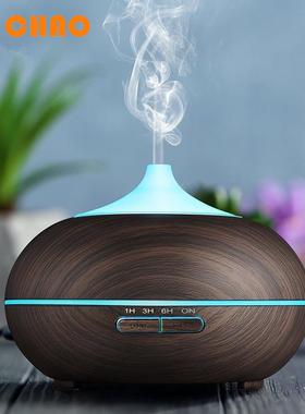 厂家直供木纹香薰机加湿器 精油扩散器酒店扩香机aroma diffuser