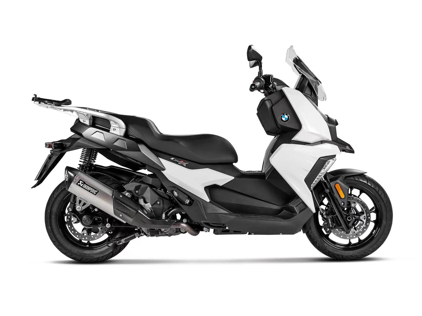 正品akrapovic天蝎适用bmw宝马c400x gt改装钛合金尾段排气管空滤