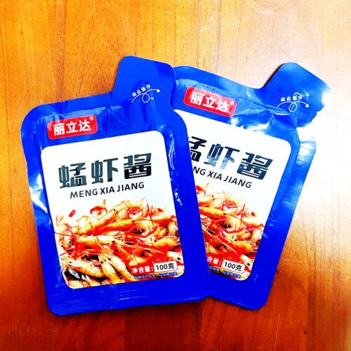 丽立达牌蜢虾酱蟹黄酱烟台特产