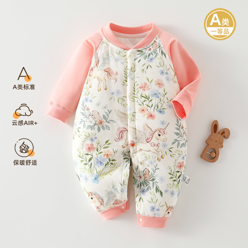 吸湿排汗保暖连体衣a类棉服