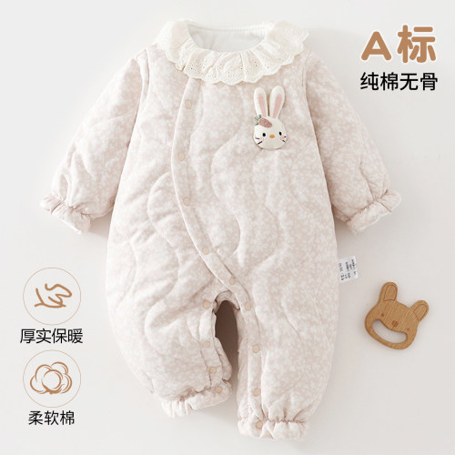 秋冬婴儿加厚棉服120克