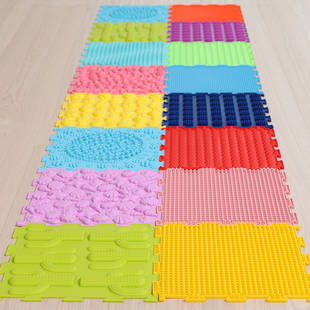 感官垫指压板儿童感统训练触觉脚底压指板趾压板软胶足底按摩垫家