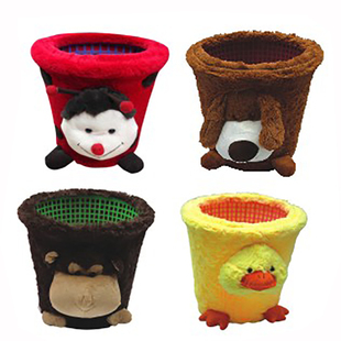 幼儿园早教儿童七星瓢虫动物投球篮 皮制笑脸沙包 游戏投掷筐BD