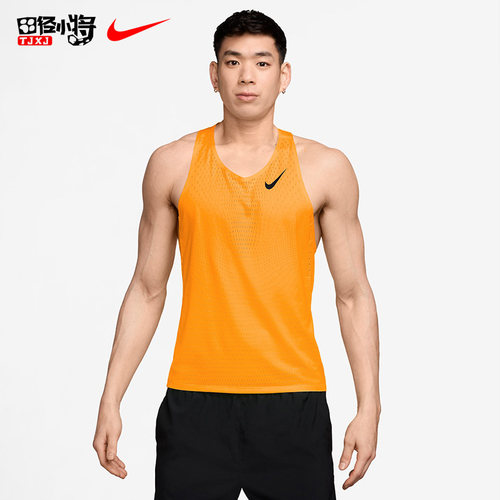 NIKE耐克男子AS M NK DFADV AROSWFT运动休闲背心田径专业训练服